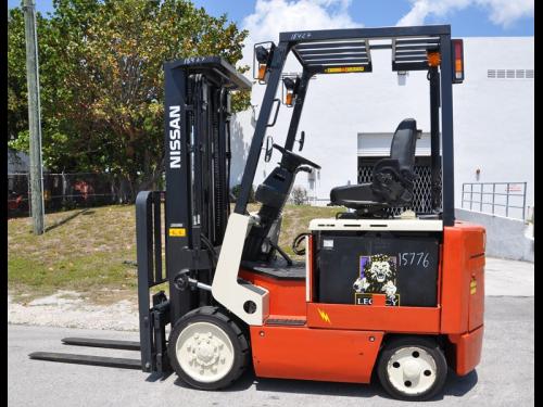 Nissan forklift model cwp02l25s #6